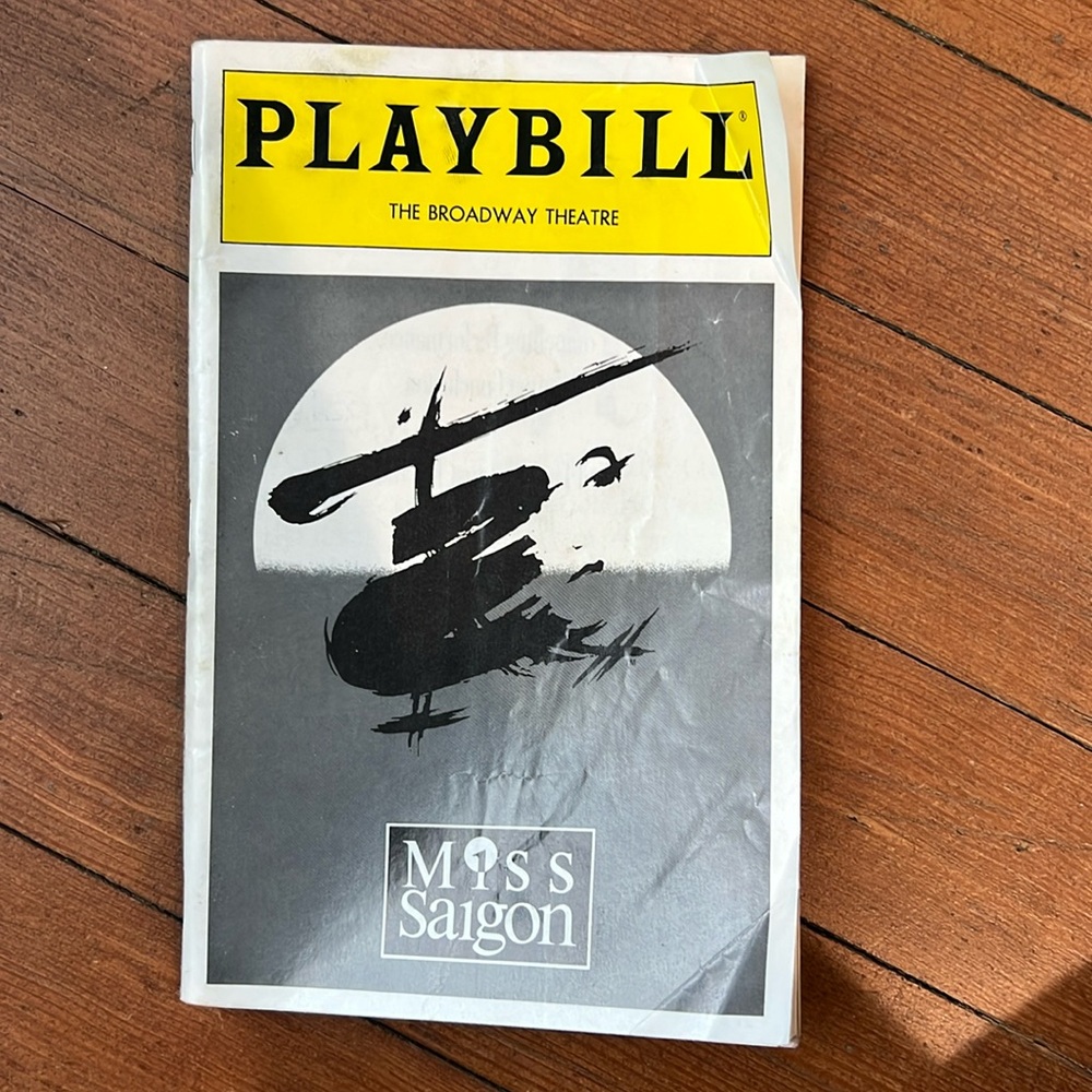 Miss Saigon Playbill